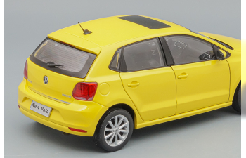 VOLKSWAGEN Polo 2017, yellow