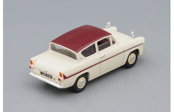 FORD Anglia, white / red