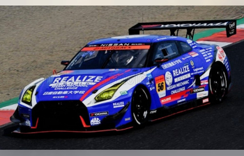 NISSAN Gt-r Team Realize Nissan Kondo Racing №56 Gt300 Super Gt (2022) K.Fujinami - J.p.de Olivera, Blue White