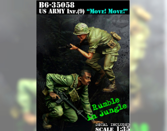 U.S. Army Inf.(9) "Move! Move!" / Пехота армии США(9) "Двигайся! Двигайся!"