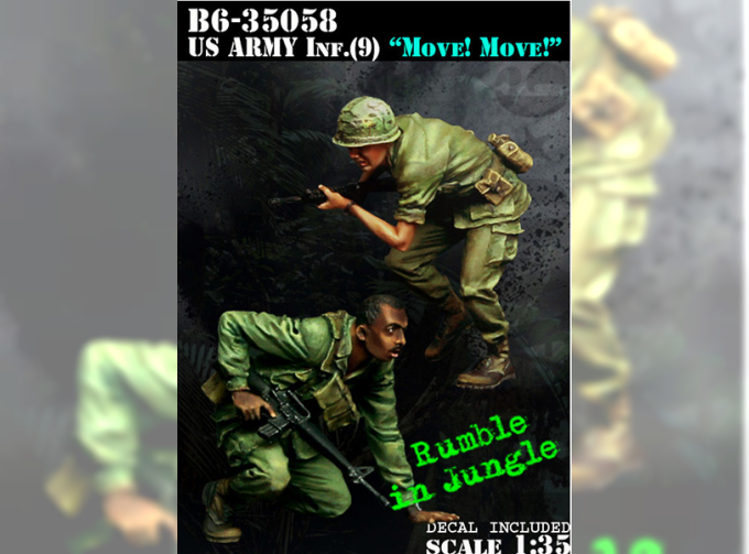 U.S. Army Inf.(9) "Move! Move!" / Пехота армии США(9) "Двигайся! Двигайся!"