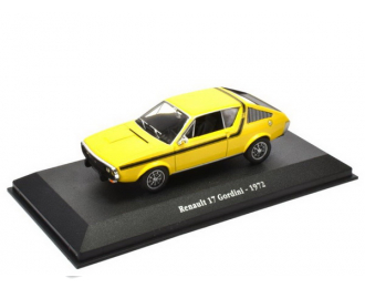 RENAULT 17 Gordini 1972 Yellow