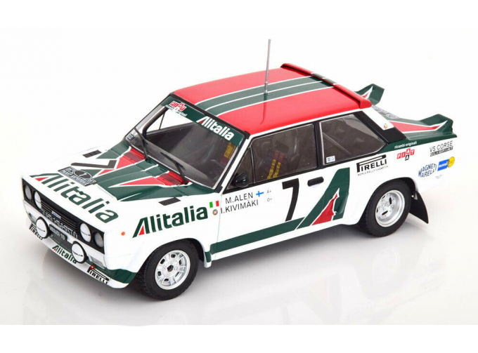 FIAT 131 Abarth #7 "Alitalia" Alen/Kivimaki 2 место Rally Acropolis Чемпион мира 1978