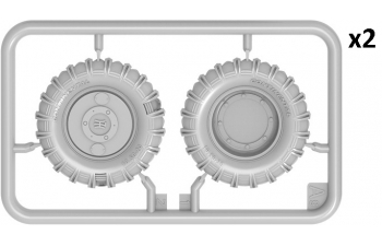 Сборная модель LANZ Bulldog 4016 With Mg151/20 And Military Trailer