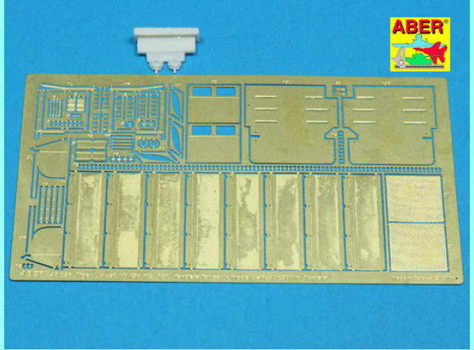 Фототравление Sd.Kfz.181,Pz.Kpfw.VI Ausf.E Tiger I Early fenders for Afrika Korps version