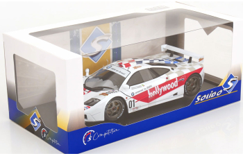 McLAREN F-1 Gtr 6.1l V12 Team Hollywood N 01 Winner 2h De Brasilia Race (1996) Nelson Piquet - Johnny Cecotto, White Red