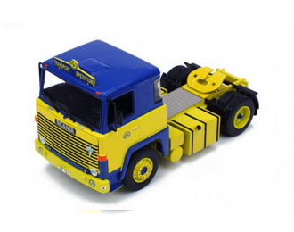 SCANIA LBT141 "ASG" (1976), yellow / blue