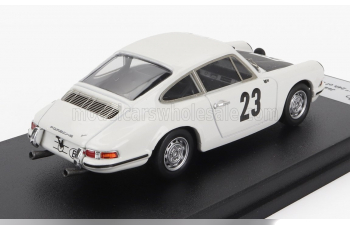 PORSCHE 911 №23 Winner 24h Spa Francorchamps (1967) Jean Pierre Gaban - Pedro, White Black