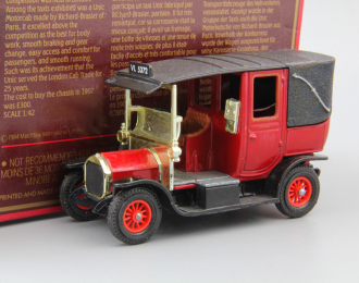 Unic Taxi (1907), red / black