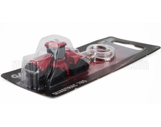 CASE-IH Portachiavi - Keyring Quadtrac 785 Cingolato Tractor (2020) - Cm. 5.8, Red Black