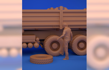 Сборная модель Фигурка "Механик / Водитель тип 3"