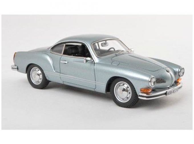 VOLKSWAGEN Karmann Ghia Coupe 1974, Metallic blue grey