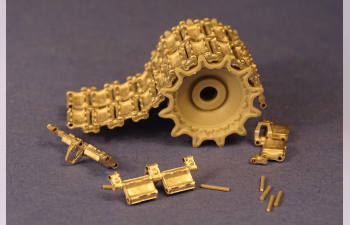 Траки наборные железные Т-80,2С19 Мста (железо)