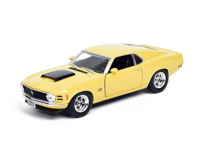 FORD Mustang Boss 429 (1970), yellow