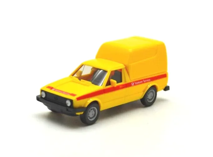 VOLKSWAGEN Caddy "Telekom Service", yellow