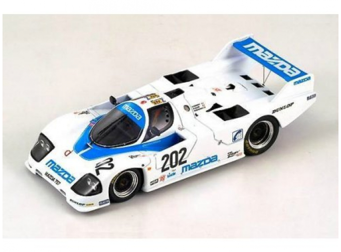 MAZDA 757 #202 7TH LM 1987 P.Dieudonne - D.Kennedy - M.Galvin, white