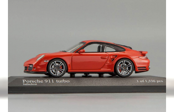 PORSCHE 911 Turbo 997 II Generation (2010), red