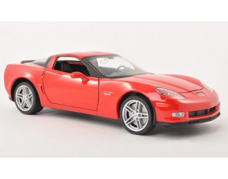 CHEVROLET Corvette Z06 (2007), red