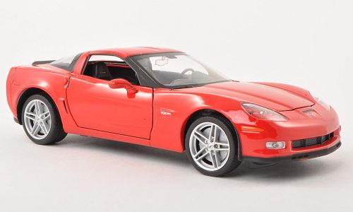 CHEVROLET Corvette Z06 (2007), red