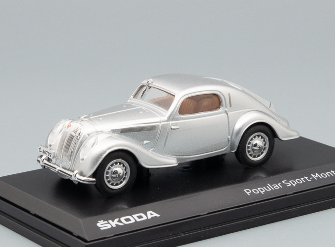 SKODA Popular Sport Monte Carlo (1937) silver