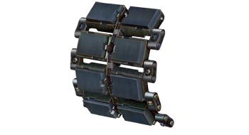 Сборная модель AS90 SPG Workable Track Link Set