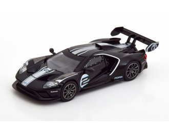 FORD GT, black silver