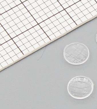 Комплект линз для фар (с рифлением) 13.3711201 (4 мм), 2 шт