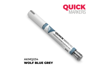 Маркер QUICK MARKER - Сине-серый / Wolf Blue Grey