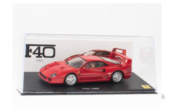 FERRARI F40 (1987), red