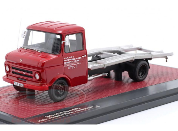 OPEL Blitz Hahn Porsche Renntransporter (1966), red
