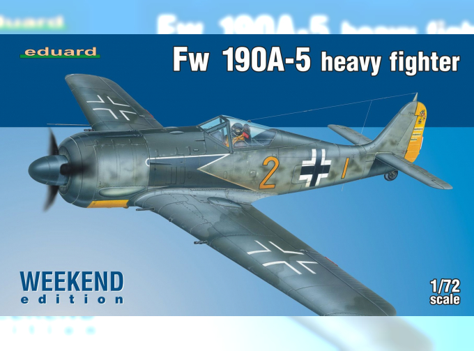 Сборная модель Fw 190A-5 тяжёлый истребитель