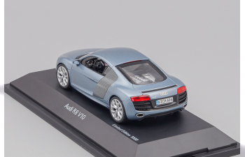 AUDI R8 V10 (2009), jet blue