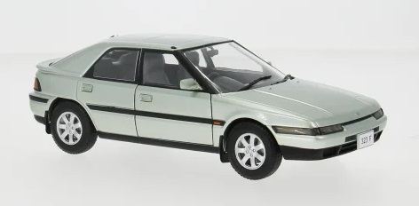 MAZDA 323 F (1989), light green