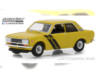 DATSUN 510 Trans-Am Decor Package 1972 Gold Poly with Black 