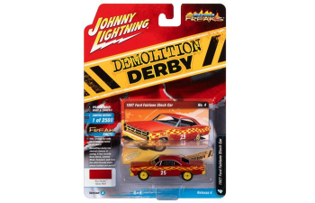 FORD Fairlane Stock Car #25 (1967), red/yellow 