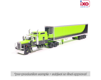KENWORTH W900 (1990), green / black