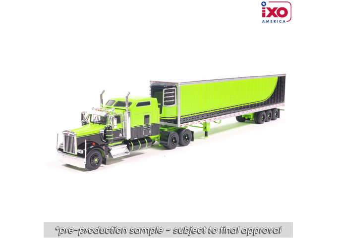 KENWORTH W900 (1990), green / black