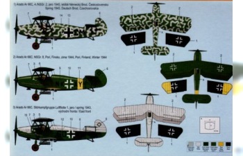 Сборная модель Arado Ar 66 Nachtschlacht single-seater