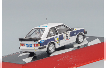 FORD Escort XR3i № 5 Rally-de-la-Rioja 1983, white / blue