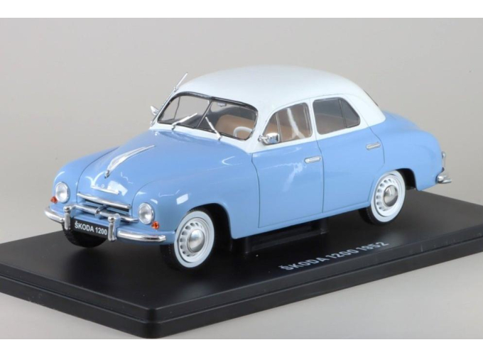 SKODA 1200 (1952), blue/white 