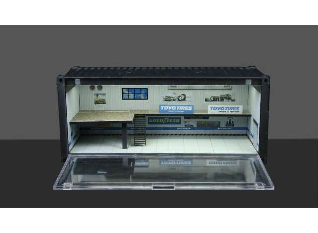 Diorama *Container workshop B*