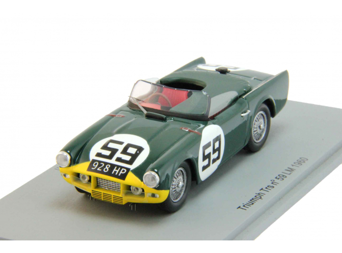 TRIUMPH Trs #59 Le Mans (1960), green