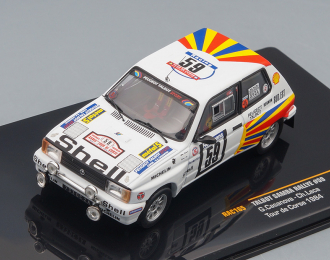 TALBOT Samba Rallye No.59 G.Casanova-Ch.Leca Tour de Corse (1984), белый