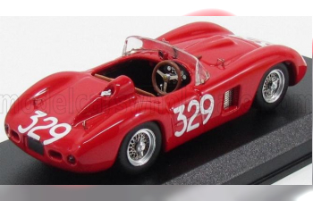 FERRARI 500tr Spider Ch.0608 N329 Giro Di Sicilia (1957) G.Munaron, red