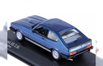 FORD Capri III (1982), blue / silver