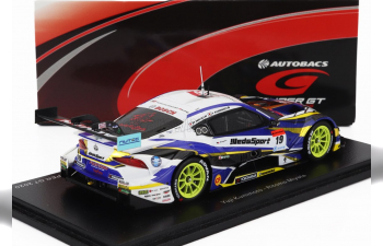 TOYOTA Supra Gr Tesm Wedssport Bandoh №19 Gt500 Class Super Gt (2020) Yuji Kunimoto - Ritomo Miyata, Blue White Yellow