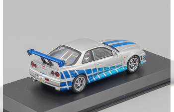 NISSAN Skyline GT-R (R34) из к/ф "Двойной Форсаж" (1999), silver