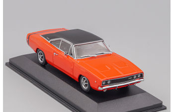 DODGE Charger Hardtop Coupe (1968), bright red