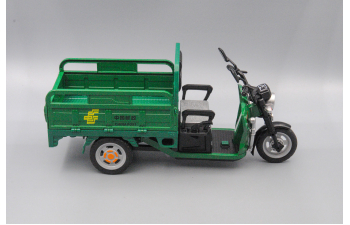 Трицикл электро (China POST), зелёный, 24 см