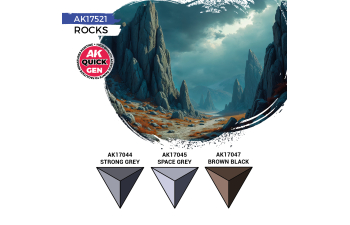 Набор красок QUICK GEN - Камни / ROCKS